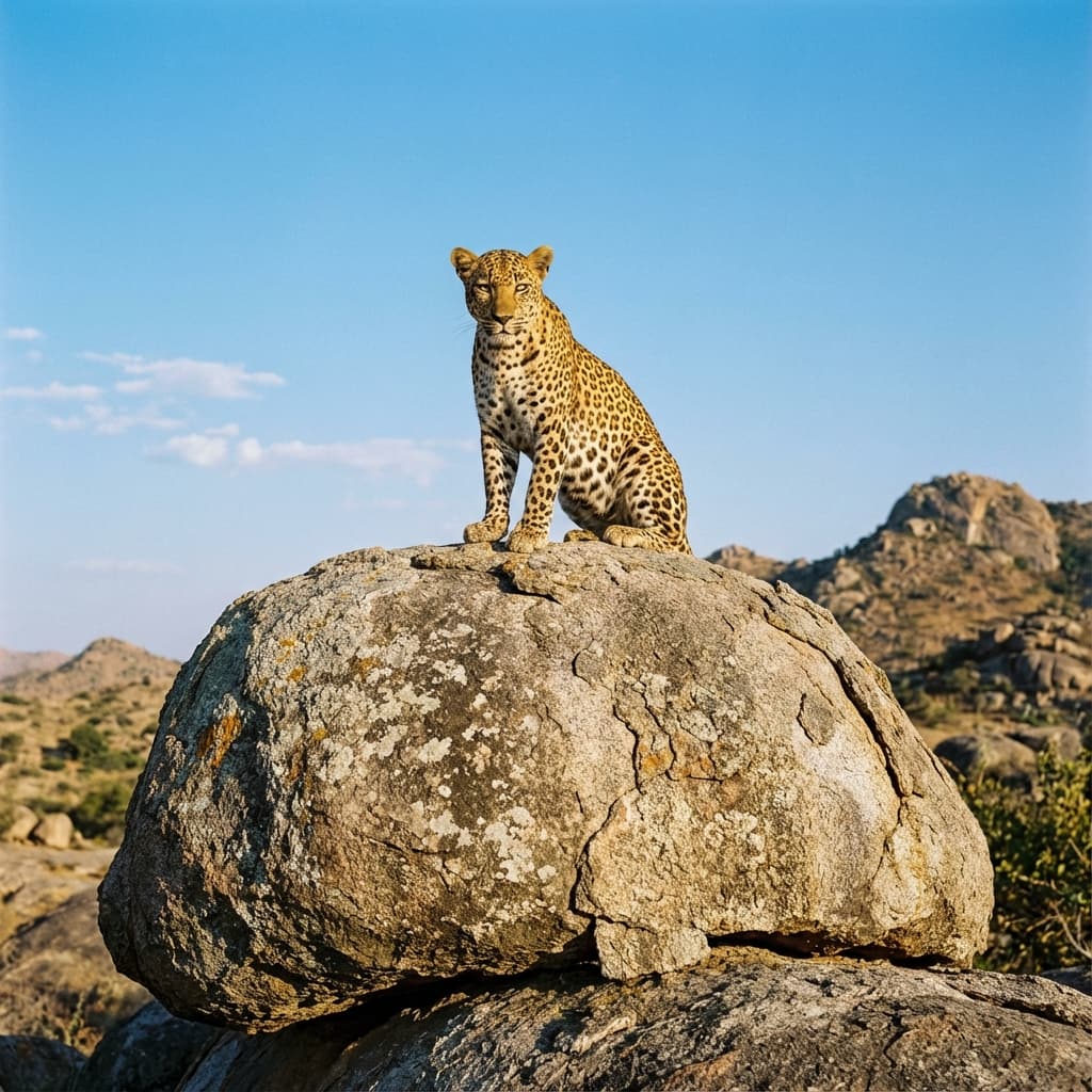 Leopard Safari among Boulders